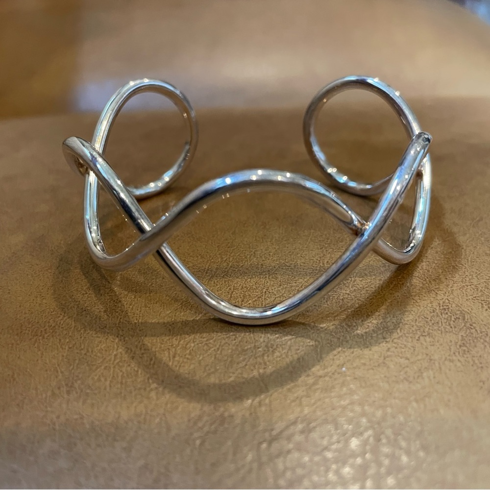 Silver Cuff Bracelet - Picture 6 of 8
